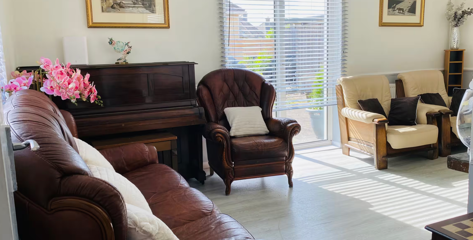 Main lounge with comfortable seating